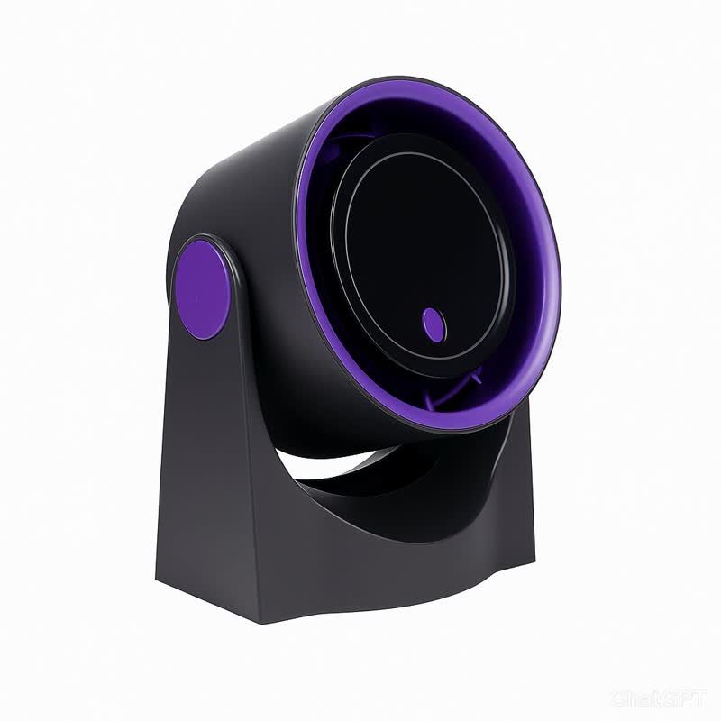 پنکه شارژی سیرکولاتور مدل desktop ظرفیت 6800 میلی آمپر ساعت