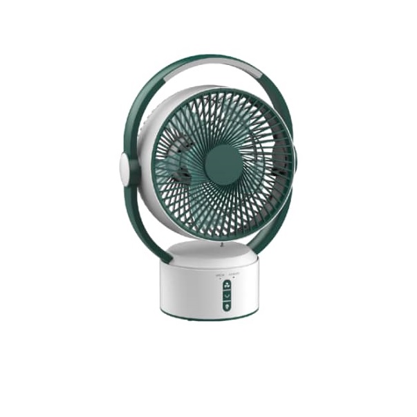 پنکه شارژی شعاع مدل پرتابل چراغدار کد sh l2819