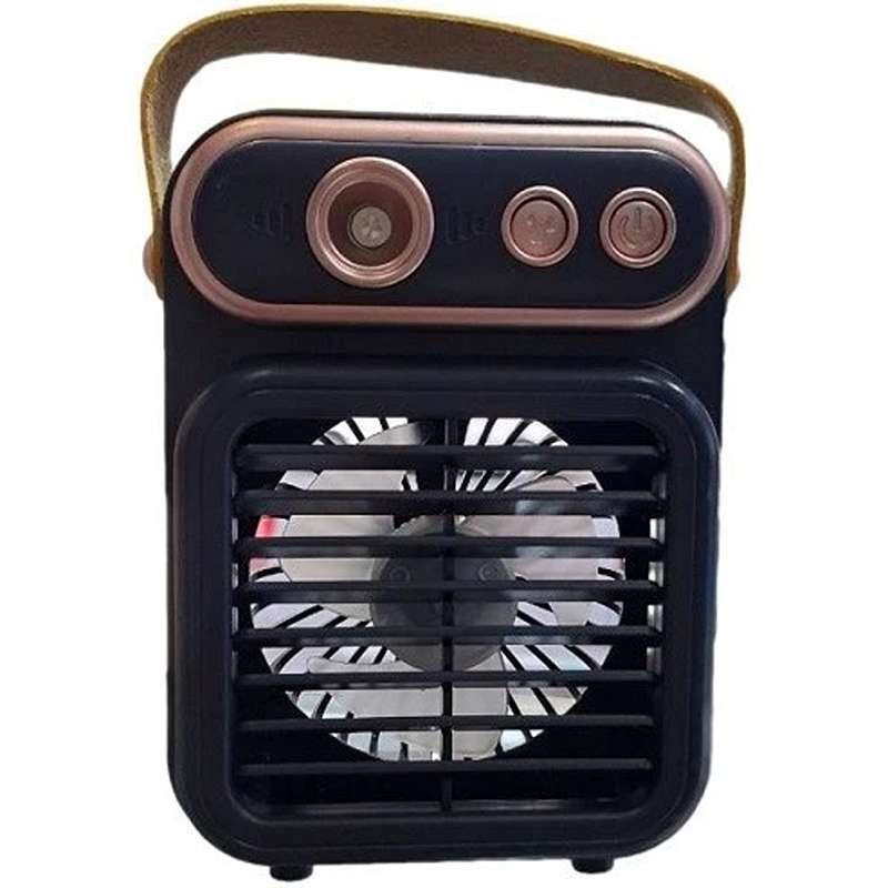 پنکه شارژی مدل مه پاش sm878 ظرفیت 1200 میلی آمپر ساعت