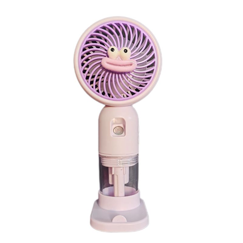پنکه شارژی مدل مه پاش کد eapybara fan ظرفیت 500 میلی آمپر ساعت