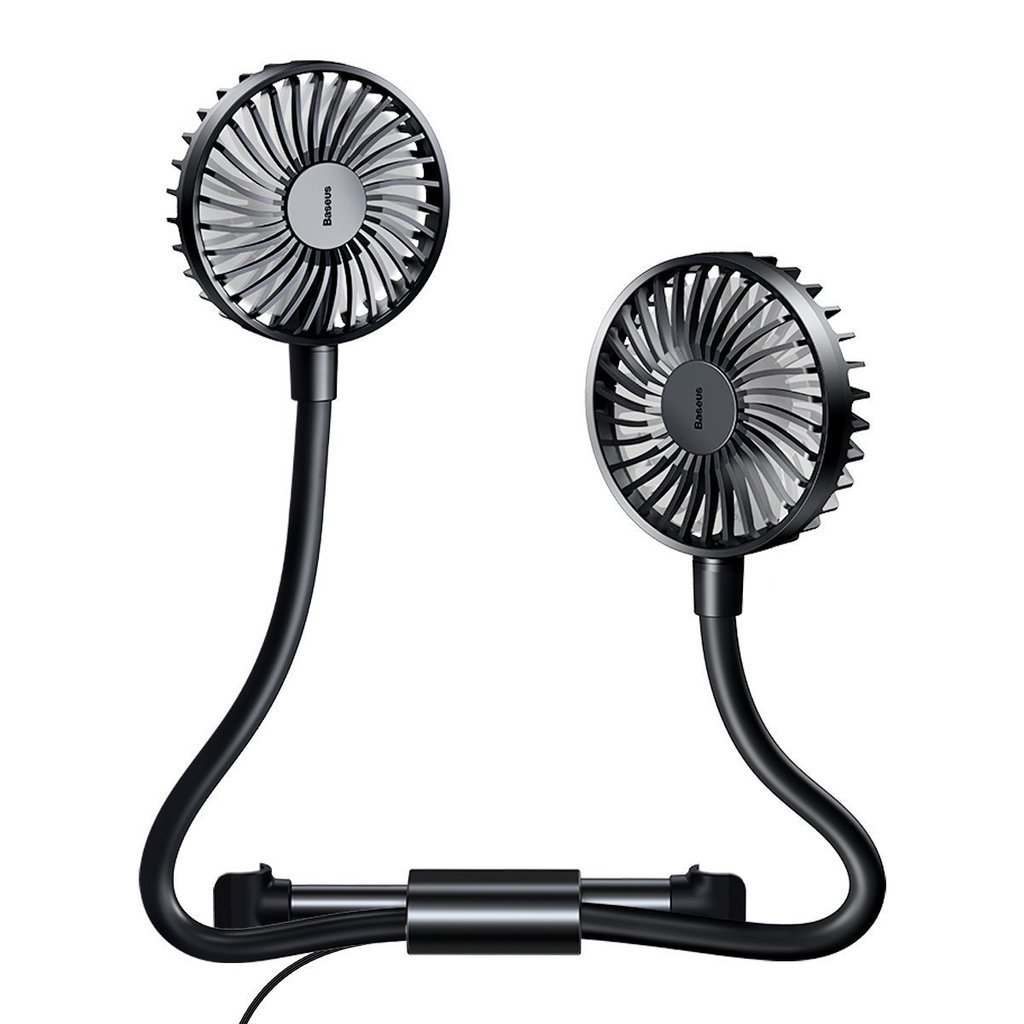 پنکه گردنی باسئوس مدل two headed vehicle fan