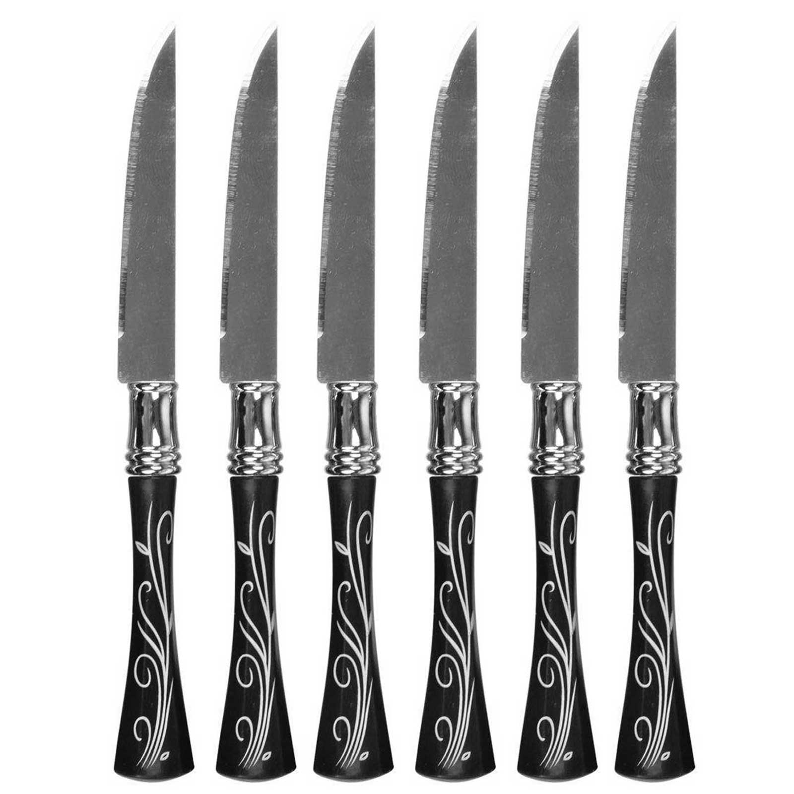 چاقو میوه خوری مدل kn 006 بسته 6 عددی
