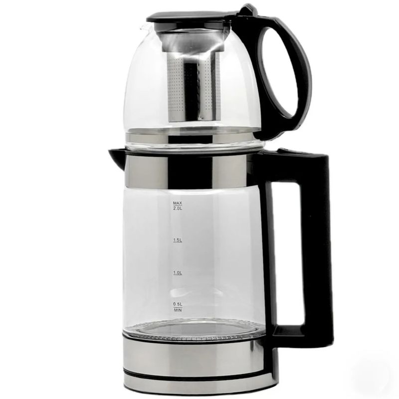چای ساز روی هم سیلور کرست مدل sc 6001