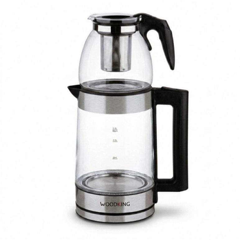 چای ساز روی هم وودکینگ مدل k2212