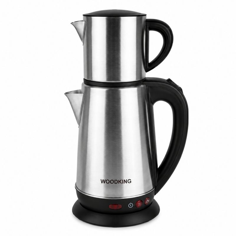 چای ساز روی هم وودکینگ مدل k2213