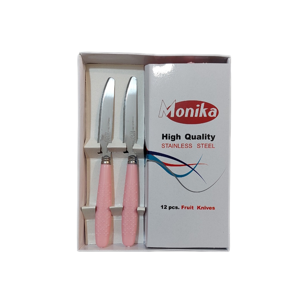 کارد میوه خوری 12 پارچه مونیکو مدل mnk