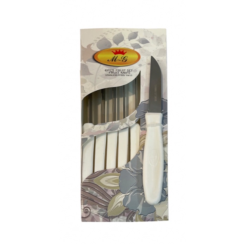 کارد میوه خوری ام جی مدل sm6 بسته 6 عددی