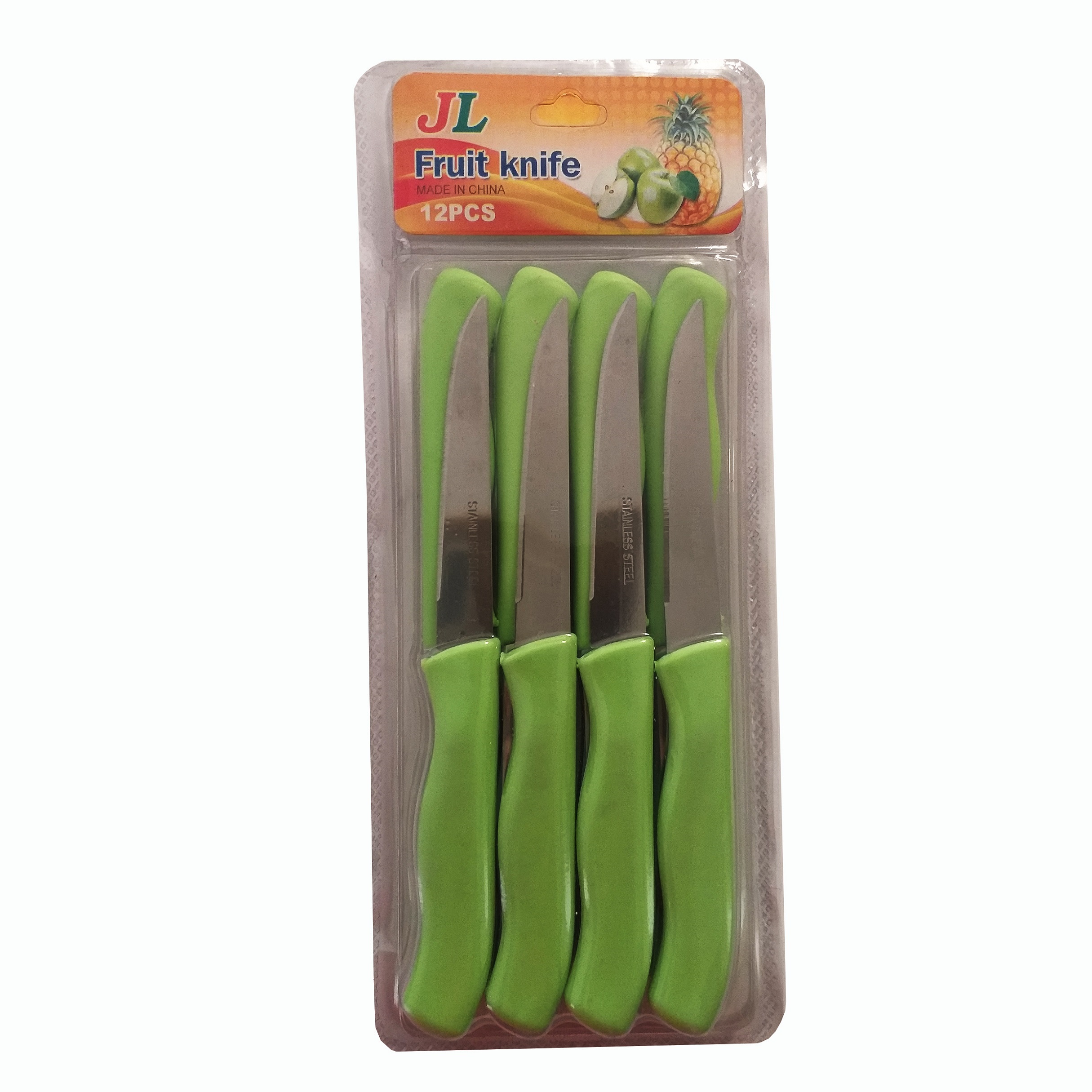 کارد میوه خوری جی ال کد 6401 بسته 12 عددی