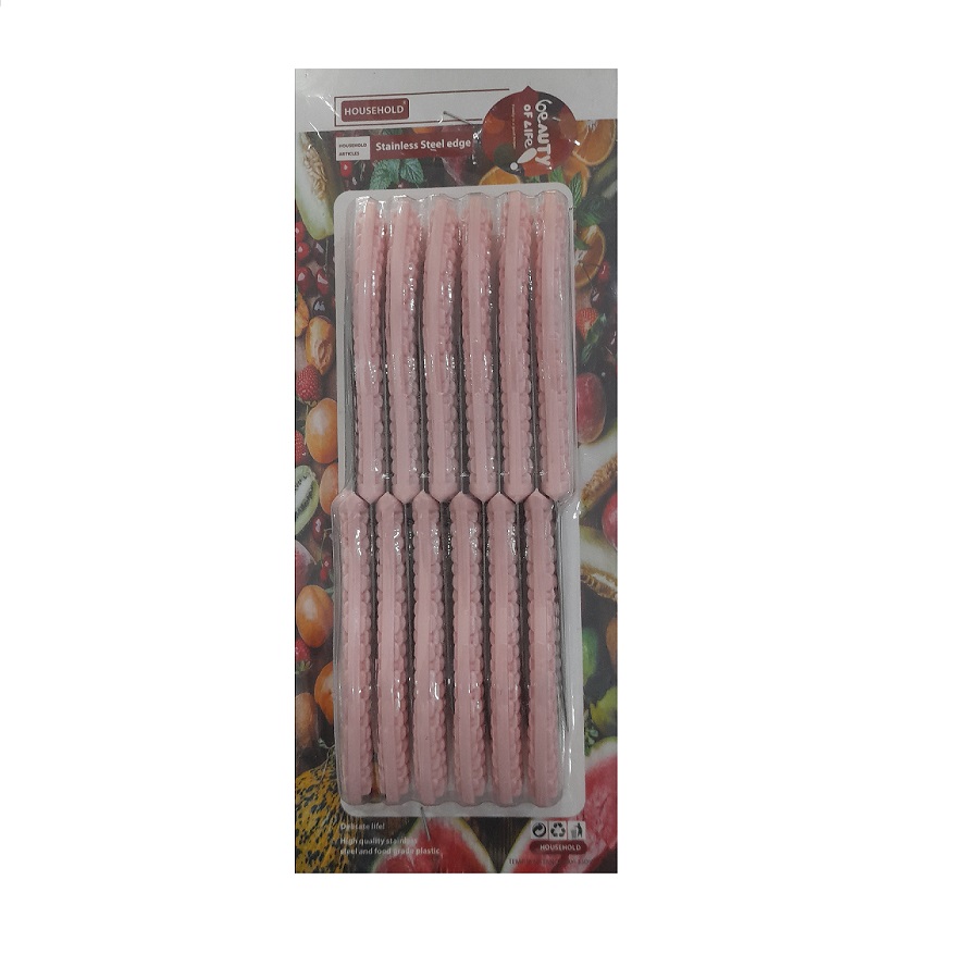 کارد میوه خوری مدل sart 580 مجموعه 12 عددی