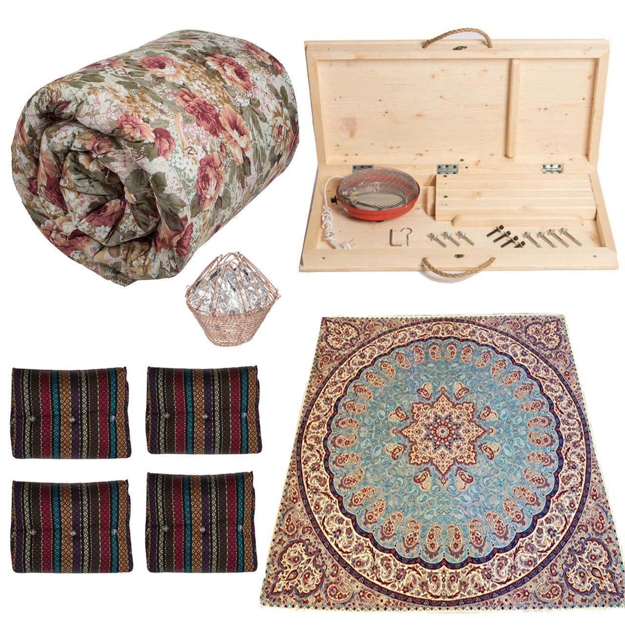 کرسی برقی پارسین مدل لیکئ kt90 l35 مجموعه 9 عددی