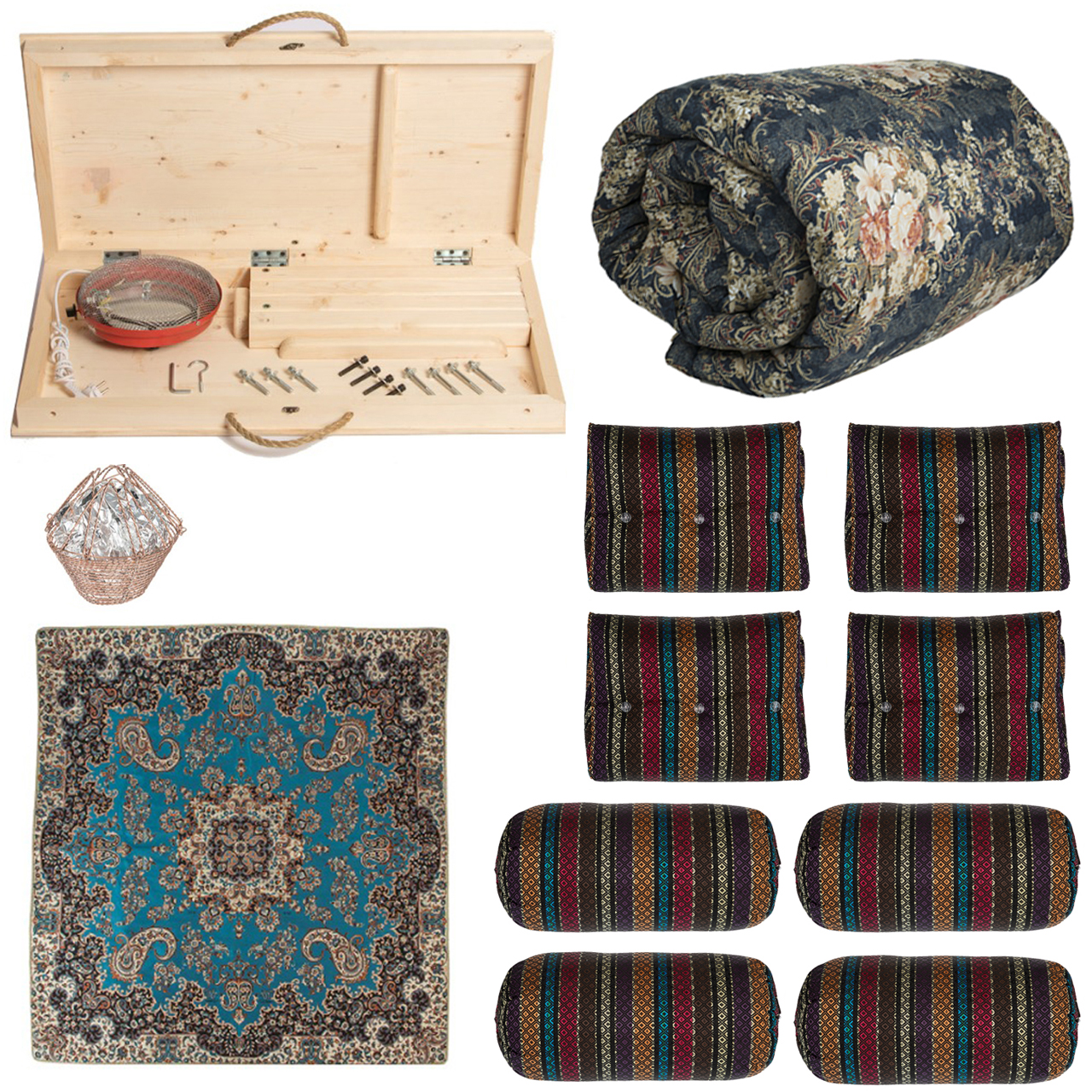 کرسی مدل یلدا me3_70 مجموعه ۱۳ عددی