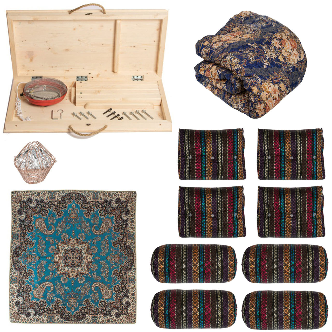 کرسی پارسین مدل yaldapluse l4 70 مجموعه 13 عددی