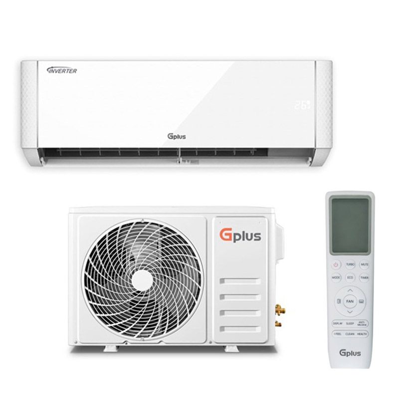 کولر گازی اسپلیت دیواری 12000 اینورتر جی پلاس مدل gac tv12tpn1j