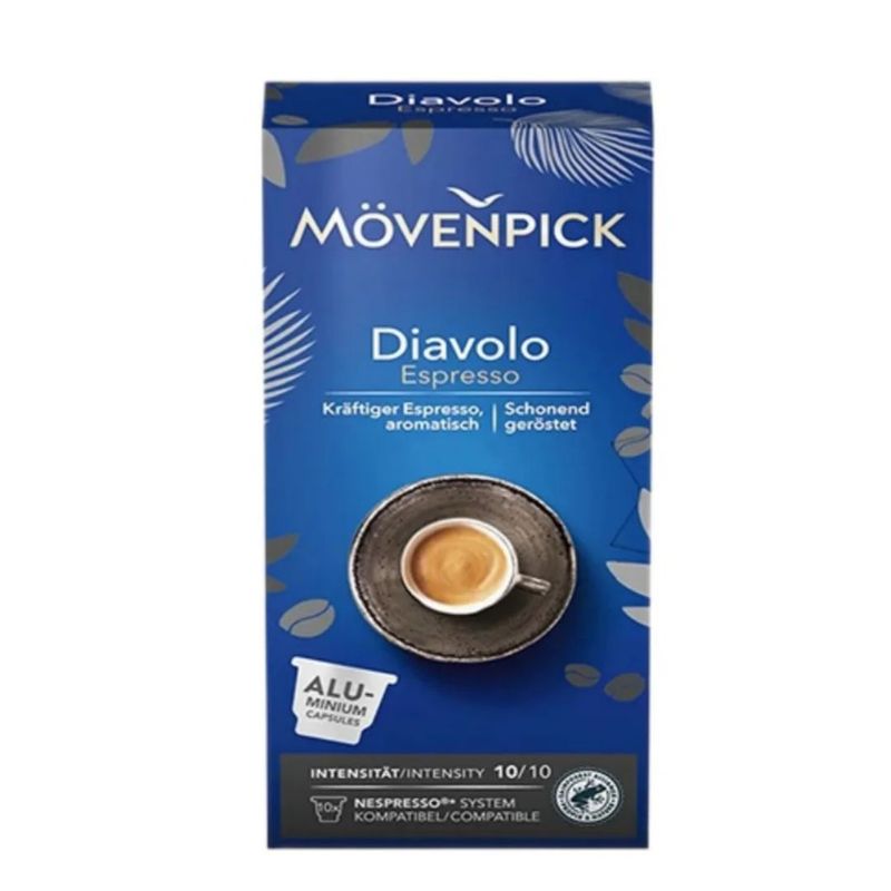 کپسول نسپرسو موونپیک مدل diavolo espresso حجم 40 میلی لیتر